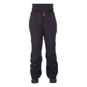 Moosejaw Insulated Ski Snow Pants Black Waterproof‎ Softshell 12
